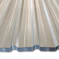 Telha Trapezoidal TR25 Galvalume - 0,43 mm x 2000 mm  (2 metros)