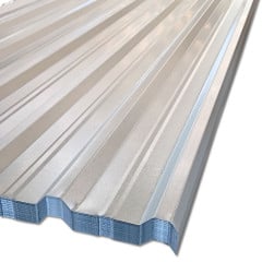 Telha Trapezoidal TR25 Galvalume - 0,43 mm x 5000 mm  (5 metros)
