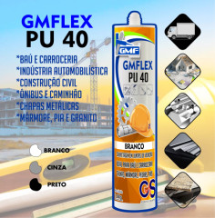 PU 40 GM FLEX COR CINZA